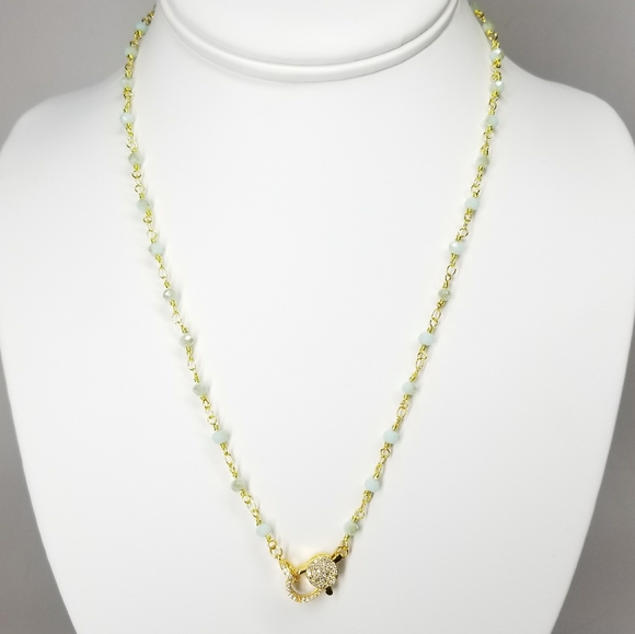 💖 New in Gift Box 🎁 CZ Diamond Beads Necklace - Picture 8 of 8